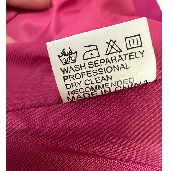 TwoTwinStyle fuchsia two button blazer size Large - Picture 5 of 12